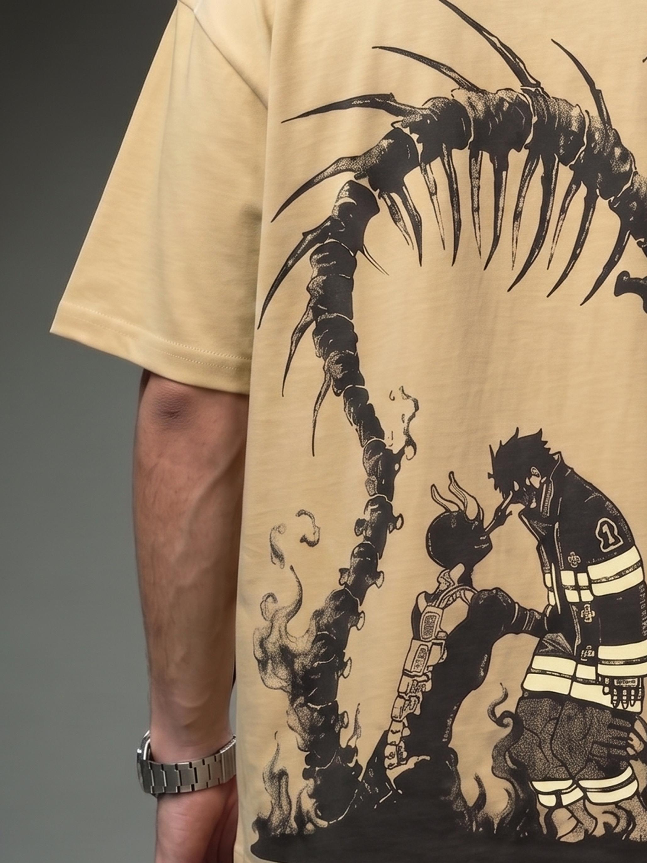 Devil’s Footprints – Fire Force – Oversized T-shirt