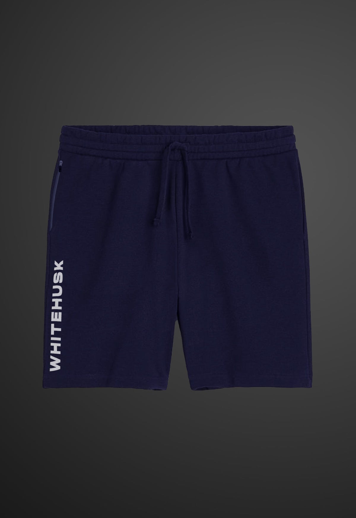 Navy Blue Minimalist - Whitehusk - Shorts