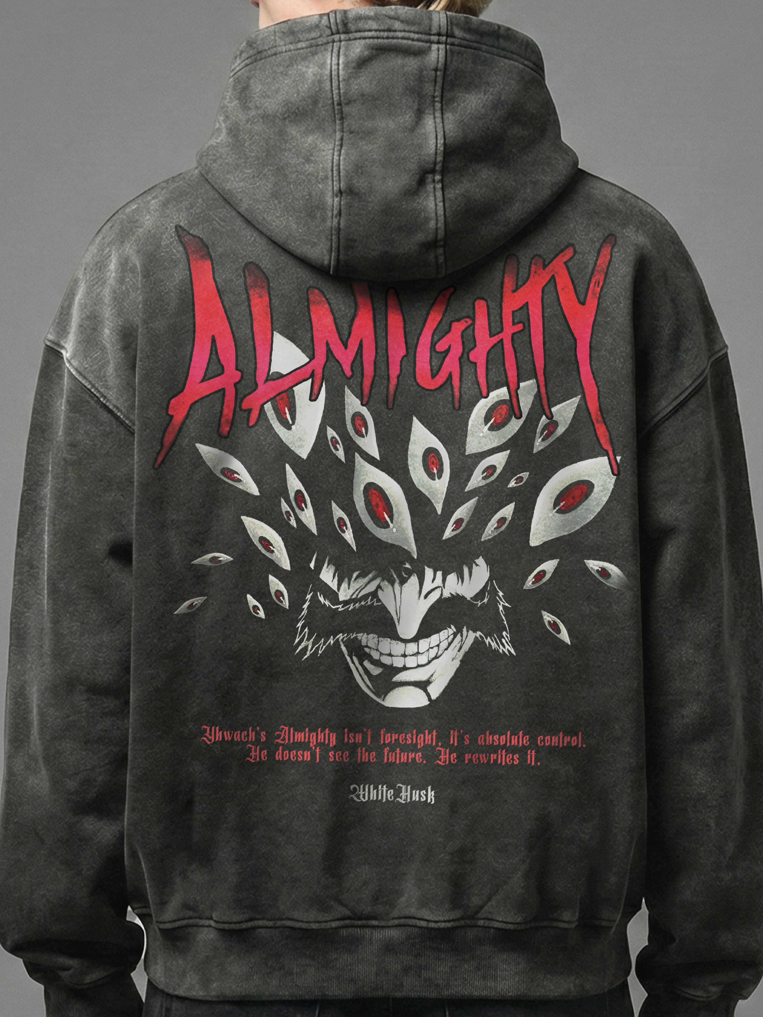 Almighty - Bleach - Acid Washed Hoodie