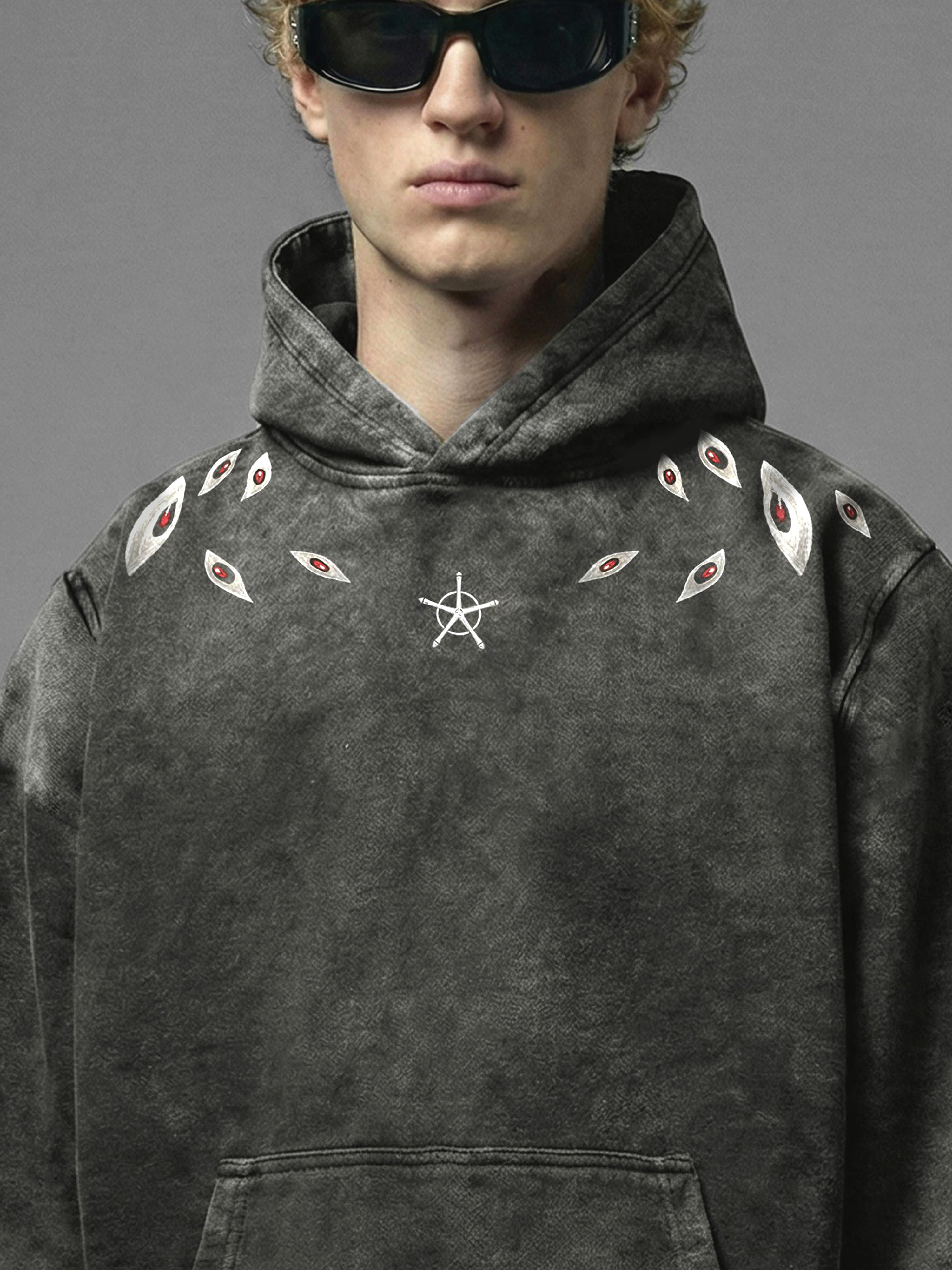 Almighty - Bleach - Acid Washed Hoodie