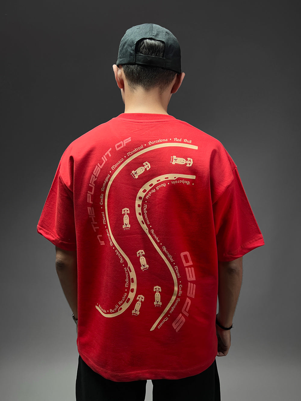 In The Pursuit of Speed - Oversized Tshirt - OMNIVERSE©